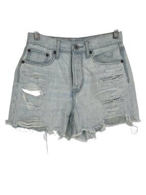 American Eagle Outfitters High Rise Distressed Shorts Women’s Size 0